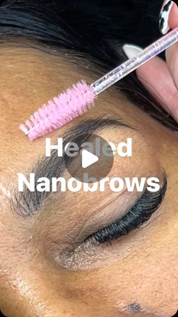 Combo Brows, Nano Brows, Lashes, Healing, On Instagram, Instagram