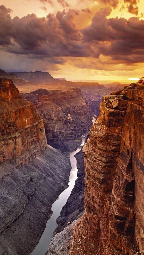 Grand Canyon Wallpaper, Grand Canyon Sunset, Grand Canyon Arizona, Arizona Usa, Grand Canyon National Park, Us National Parks, Alam Yang Indah, Heaven On Earth, Natural Wonders