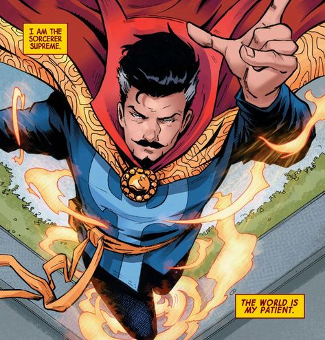 Dr Strange Comic, Stephen Strange Icon, Clea Strange, Doctor Strange Comic, Marvel Comic Book Characters, Doctor Strange Art, Doc Strange, Marvel Comic Icons, Dr Stephen Strange