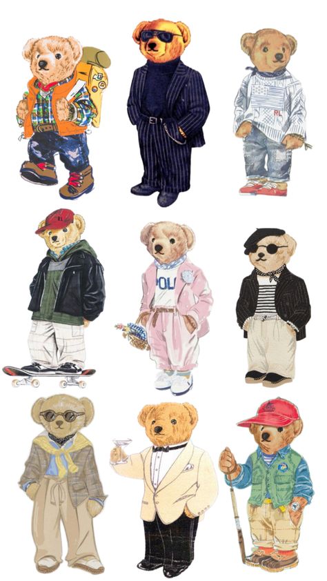 Polo Bear Outfit, Ralph Lauren Teddy Bear Wallpaper, Ralph Lauren Bear, Polo Bear By Ralph Lauren Logo, Polo Bear Ralph Lauren Logo Striped, Polo Bear By Ralph Lauren, Polo Bear Ralph Lauren, Polo Bear, Bear Outfits