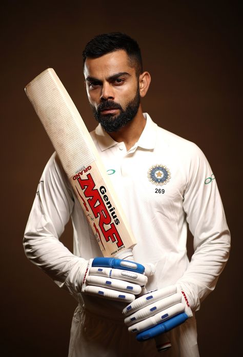 Virat Kohli Test, Kohli Hairstyle, Virat Kohli Wallpaper, Virat Kohli Portrait Photography, Virat Kohli Hairstyle, Indian Cricketers, Cricket Stump, Childhood Images, Virat And Anushka