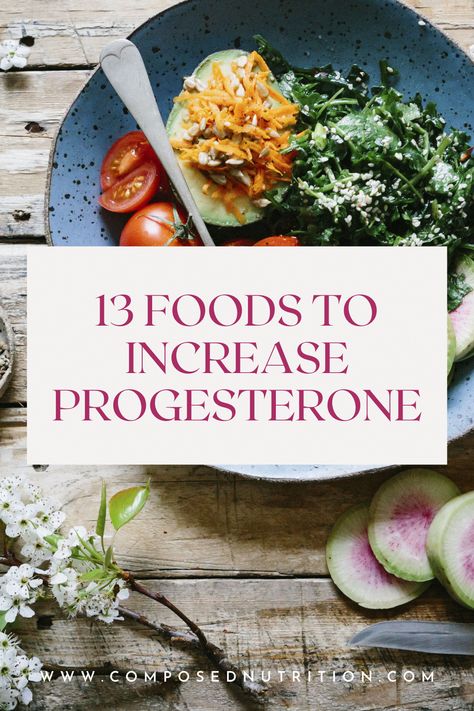 Progesterone Foods, Increase Progesterone Naturally, Progesterone Deficiency, Increase Progesterone, Low Progesterone, Progesterone Cream, Fertility Nutrition, Healthy Period, Low Estrogen Symptoms