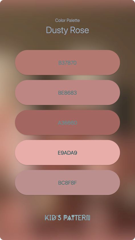 Dusty Rose Branding, Vintage Rose Bedroom, Dusty Rose Color Aesthetic, Vintage Rose Paint Color, Dusty Rose Pink Nails, Muted Pink Aesthetic, Rose Pink Color Palette, Dusty Pink Color Palette, Dusty Pink Aesthetic