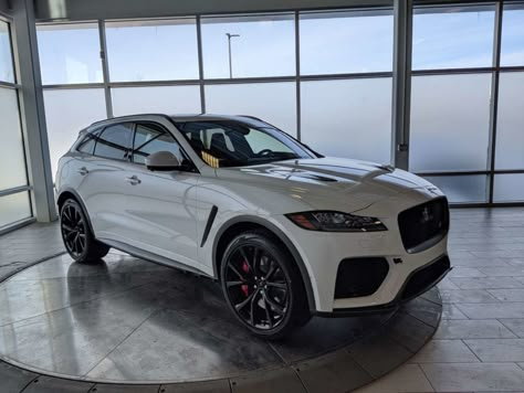 8 Image 2020 White Jaguar F Pace Every client wants best blast for their buck, and in the case of the Jaguar F-Pace Chequered Flag, the added kit offered and discounted amount agency that Check more at https://seanrileyandtheslowriders.com/8-image-2020-white-jaguar-f-pace/ White Jaguar Car, New Jaguar Car, Jaguar Suv, White Jaguar, Dream Cars Lexus, Jaguar (cars), Car Facts, Jaguar F Pace, Luxury Car Interior