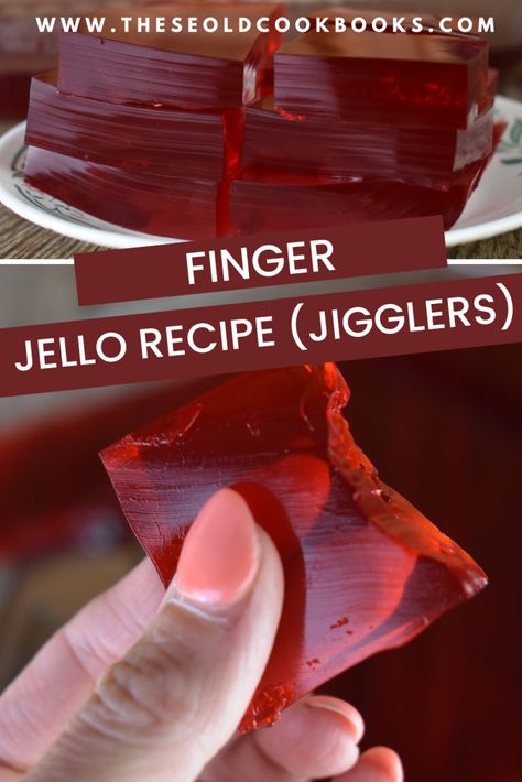 Looking for a fun and tasty snack for kids? This finger Jello recipe is simple to make and a hit with all ages. Get ready to have some wiggly, jiggly fun with this extra firm Jello recipe. Jello Finger Food, How To Make Finger Jello, Jello Baking Recipes, Jello Fruit Recipes, Finger Jello Recipe Without Knox, Jello Knox Blocks Recipe, How To Make Jello Jigglers, Jello Blocks Recipe, Jello Cutouts