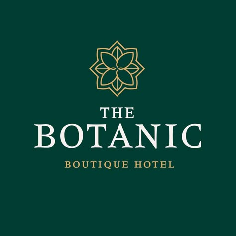 The Botanic Boutique Hotel logo design Boutique Logo Design Clothing, Boutique Hotel Logo, Resort Branding, Logo Design Clothing, Logo Design Women, Hotel Logo Design, Tea Logo, Boutique Logo Design, Hotel And Resort