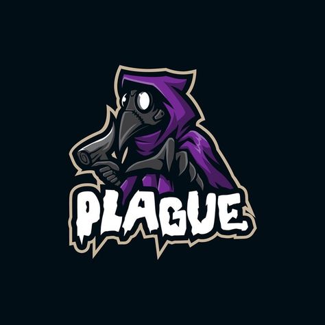 Plague mascot logo design vector with mo... | Premium Vector #Freepik #vector #plague-doctor #plague #esport-mascot #engraving Doctor Plague, Doctor Logos, Mascot Logo Design, Esports Logo, Modern Illustration, Plague Doctor, Mascot Logo, Shirt Printing, Psd Icon