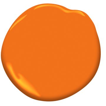 One of over 3,500 exclusive Benjamin Moore colors. Colored Kitchen Cabinets, Benjamin Moore Linen White, Cream Colored Kitchen Cabinets, Pantone Orange, Paint For Kitchen, Wallpaper Projects, Kitchen Cabinets Colors, Orange Paint Colors, Record Console