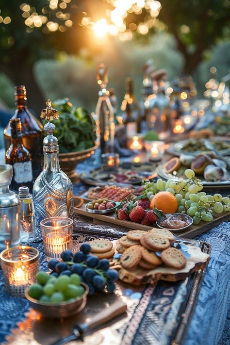 Elevate your outdoor gatherings with effortless boho picnic ideas. Perfect for bohemian-inspired birthday parties or simple outings with friends, these setups emphasize easy, neutral decor that complements any beach scene. Enjoy the simplicity of connecting with nature and loved ones. Rustic Harvest Table, Italian Long Lunch Table Setting, Summer Solstice Dinner Party, Boho Picnic Ideas, Bollywood Birthday, Boho Table Setting, Rustic Picnic, Olive Harvest, Outdoor Dinner Parties