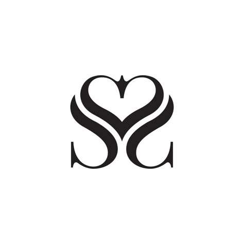 S S Tattoo Letter Design, S And S Logo Wedding, S S Monogram, Letter S Design Creative, Letter S Calligraphy Design, Ss Tattoo Letter Design, Ss Wedding Logo, S S Logo Design Letter, S S Logo