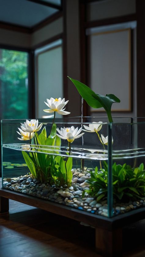 Discover creative indoor pond ideas for small living rooms Get inspired with small design ideas for living rooms DIY garden plants aquatic turtle tank ideas koi and turtle ponds Whether you're looking for indoor pond ideas small living room designs or aquatic turtle tank decor this post has you covered with plenty of inspiration for your home Water Turtle Tank Ideas Indoor, Indoor Pond Living Rooms, Small Koi Pond Ideas, Aquatic Turtle Tank Ideas, Remodel Townhouse, Indoor Pond Ideas, Pond Table, Aquatic Turtle Tank, Ideas For Small Living Rooms