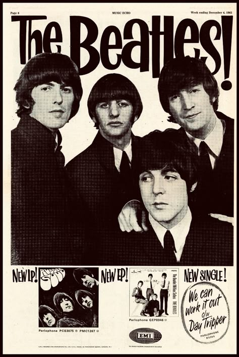 Beatles Collage, The Beatles Poster, Beatles Vintage, Beatles Wallpaper, Beatles Graphic, Beatles Poster, Beatles Band, Posters For My Room, Posters For Room