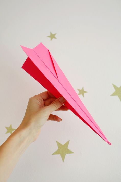 Paper Airplane Instructions - Childhood Magic Fast Paper Airplanes How To Make, How To Fold A Paper Airplane, How To Make A Paper Airplane, Paper Airplanes How To Make, Fold Paper Airplane, Paper Airplane Instructions, Paper Air Plane, Paper Airplanes Instructions, Paper Jet