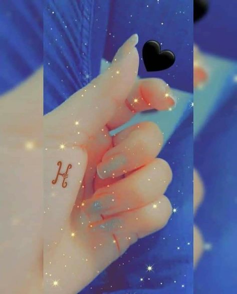 Pic Girly, Hand Pic, Girl Hand, Girly Images, Black Heart, Beauty, Black