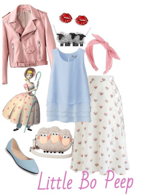 Little Bo Peep Outfit | ShopLook Usa Themed Outfits, Bo Peep Outfit, Cute 80s Outfits, Dapper Day Disneyland, Cheer Practice Outfits, Epcot Outfit, Disney Princess Inspired Outfits, 80s Disney, Disney Bounding Ideas