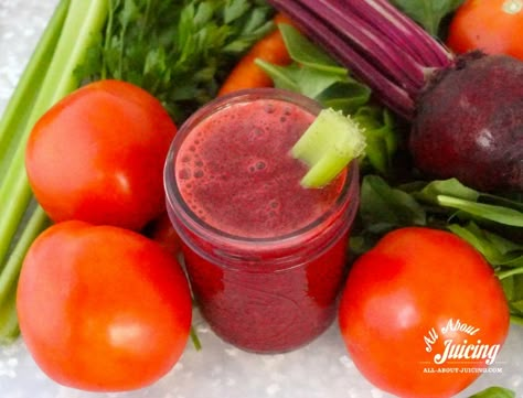 V8 Juice Recipe, Homemade V8 Juice, Homemade Tomato Juice, Vegetable Juice Recipes, V8 Juice, Juice Smoothies Recipes, Best Juicer, Juicy Juice, Vitamix Recipes