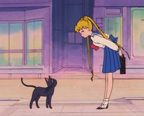 Sailor moon Retro Anime Aesthetic Gif, Usagi Luna, Early 2000s Anime, Aesthetic Sailor Moon, 90s Sailor Moon, Sailor Moon Episodes, Moon Icon, 90 Anime, Minako Aino