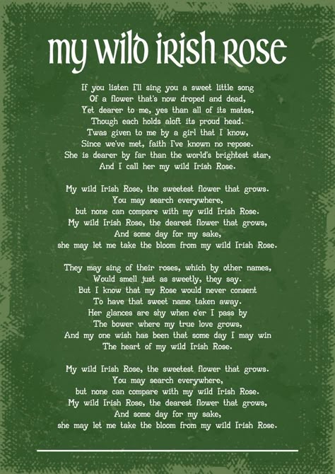 Irish Theme Party, Irish Poems, Irish Blessing Quotes, Wild Irish Rose, Irish Songs, Irish Sayings, Irish Accent, Irish Blessings, Irish Rose