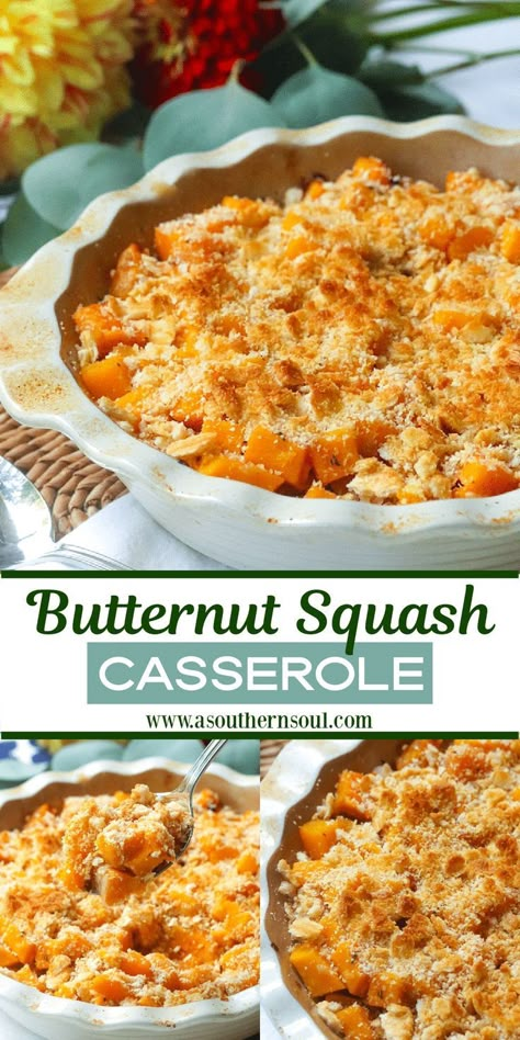 Mashed Butternut Squash Recipes, Honeynut Squash Recipes, Brown Butter Butternut Squash, Parmesan Butternut Squash, Cheesy Butternut Squash, Butternut Squash Recipes Healthy, Butternut Squash Side Dish, Squash Recipes Healthy, Healthy Squash Recipes