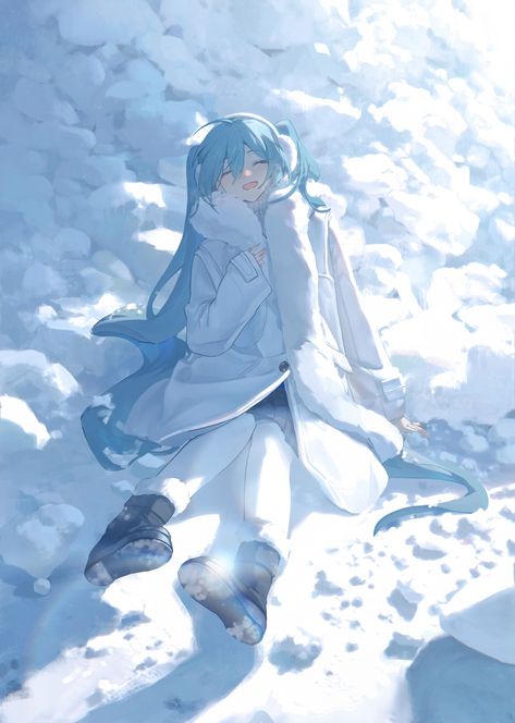 Anime Snow, Different Art Styles, 캐릭터 드로잉, 판타지 아트, 영감을 주는 캐릭터, Drawing Reference Poses, Anime Poses, An Anime, Anime Scenery