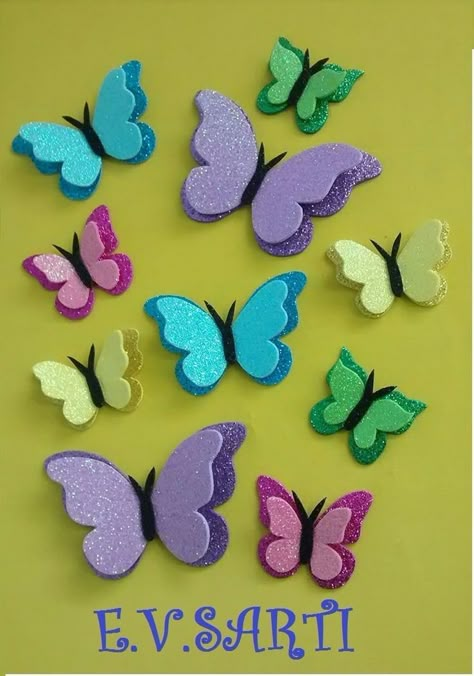 How to make Easy Origami Paper Closet 900+ Best Paper Crafts: Origami ideas Simple Origami Paper Craft Project for Kids #papercraftingideas #diecuttingessentials 3d Butterfly Craft, Easy Paper Flowers, Paper Flower Crafts, Hand Crafts For Kids, Paper Butterflies, Paper Butterfly, Butterfly Crafts, Paper Crafts For Kids, Paper Flowers Diy