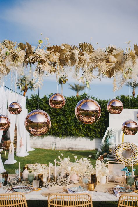 Trending Now: Leopard Print in Your Wedding + Ways to Incorporate This Wild Pattern! - Green Wedding Shoes Desert Disco, Palm Springs Party, Palm Springs Bachelorette Party, Palm Springs Bachelorette, Disco Wedding, Bachelorette Party Outfit, Weddings By Color, Desert Vibes, Palm Springs Wedding