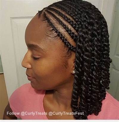 Hair Braids For Women Over 50 Braid Styles No Weave, Two Stand Flat Twist Natural Hair, Twist Out On Short Hair Natural, 2 Strand Twist Styles Natural Long Hair, Natural Flat Twist Hairstyles, Flat Twists Natural Hair, Cornrows And Twists, Long Twists, Flat Twists