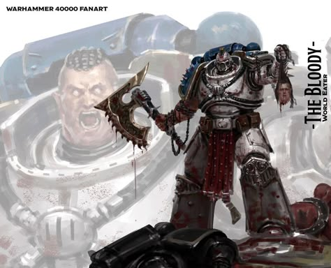 World Eaters 40k, 40k World Eaters, World Eaters 30k, Deadliest Warrior, Space Marine Art, Warhammer Painting, Chaos Space Marines, 40k Chaos, Doberman Puppy