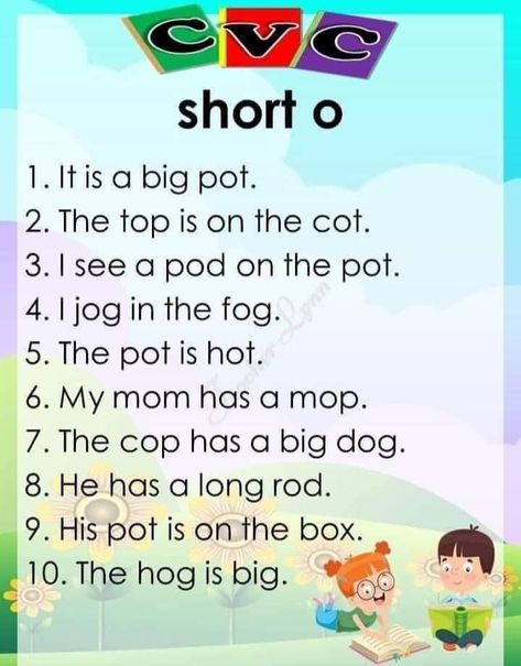 Short A Reading Passages, Reading Materials For Grade 2 English, Small Sentences For Kids, Cvc Reading Comprehension, Phonics Sounds Chart, Cvc Reading, International Phonetic Alphabet, Remedial Reading, Teaching Child To Read