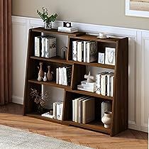 Horizontal Bookshelf, Short Bookshelf, Unique Bookshelf, Bookshelves For Small Spaces, Adjustable Bookshelf, Wooden Ladder Shelf, Low Bookshelves, Unique Bookshelves, Open Bookshelves