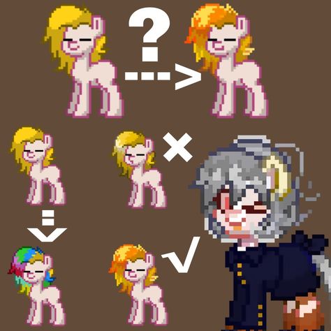 Ponytown Shading Ideas, Ponytown Shoes Tutorial, Gir Ponytown, Pony Town Cat Tutorial, Ponytown Shading Tips, Pony Town Face Tutorial, Pony Town Hair Shading Tutorial, Pony Town Shoes Tutorial, Ponytown Shading Tutorial