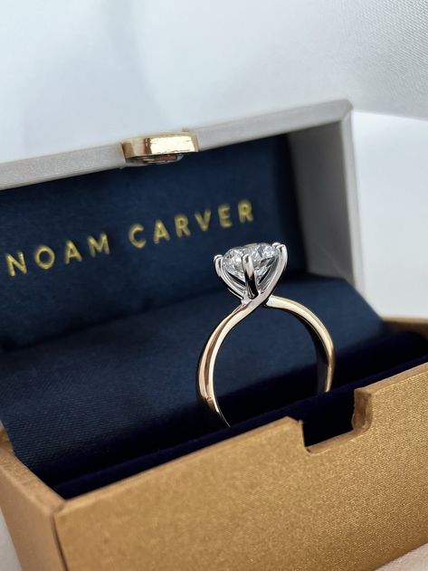 The timeless elegance of Noam Carver's designs is just perfection 👌 _ Featuring 💍 Style # S236-01YM, customized with a 6-claw lucida setting for the sweetest clients. . . . . #HerbinJewellers #NoamCarver #MadeInCanada #CustomEngagementRing #WhenInWolfville #ForYou #EngagementRingInspo #Fashion #WeddingInspo #Jewellery #Wolfville #Halifax #JewelleryPhotography @noam_carver @When_in_wolfville Noam Carver, June 19, Custom Engagement Ring, Wedding Inspo, Timeless Elegance, Engagement Rings, On Instagram, Quick Saves, Instagram