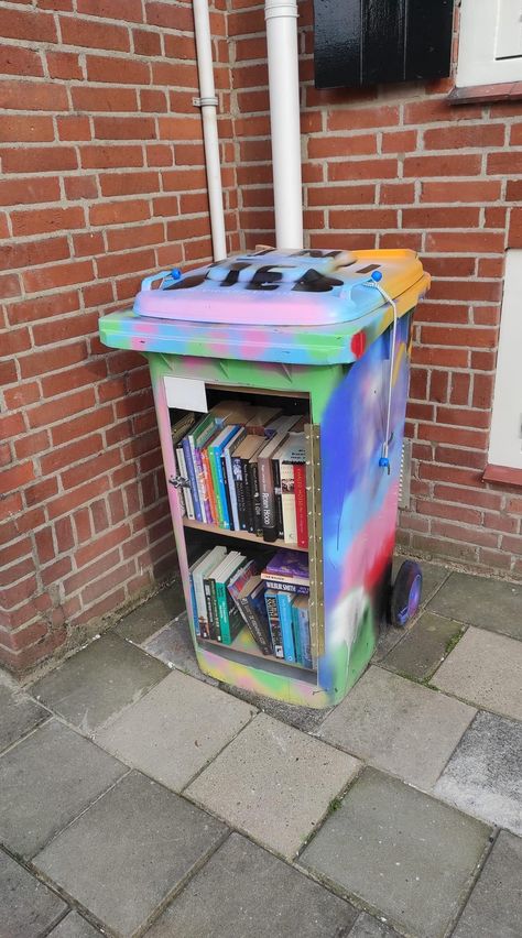 Free Library Box Ideas, Little Library Ideas, Little Free Library Plans, Little Free Library Ideas, Little Free Pantry, Free Library Ideas, Tiny Library, Street Library, Library Plan