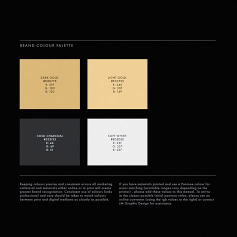 Luxury Brand Identity Colour Palette - Black and Gold - High End Luxe Colour Palette, Gold Brand Color Palette, Black And Gold Color Palette Branding, Black White Gold Palette, Color Palette Black And Gold, Black And Gold Brand Identity, Black White Gold Branding, Luxury Color Palette Branding Black, Luxury Green Palette