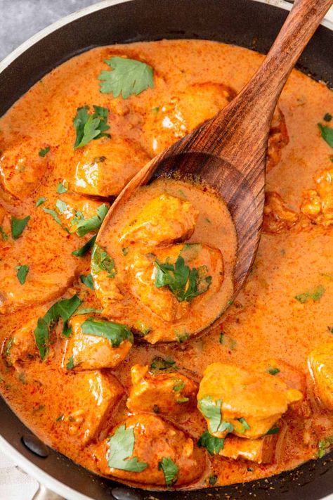 Butter Chicken Masala With Coconut Milk Butter Chicken With Coconut Milk, Chicken With Coconut Milk, Chicken Recipe Indian, Chicken Masala Recipe, Butter Chicken Recipe Indian, Butter Chicken Sauce, Coconut Curry Recipes, Coconut Milk Chicken, Butter Chicken Curry