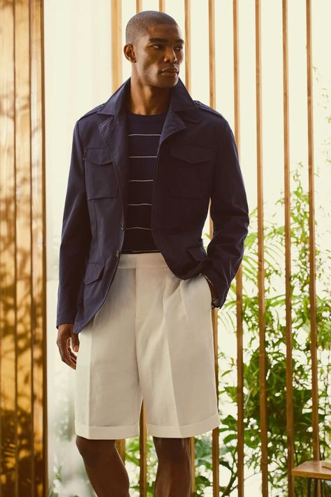 Brunello Cucinelli Spring 2025 Men’s Ready-to-Wear Runway, Fashion Show & Collection Review [PHOTOS] Royalty Clothing, Pique Shirt, Best Leather Jackets, Brunello Cucinelli Men, Spring 2025, Hype Shoes, Mens Trends, Menswear Fashion, Design Language