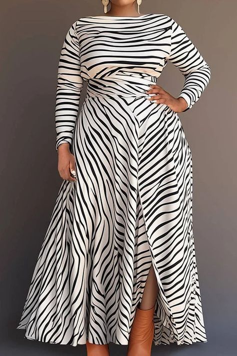 Work Dresses Wedding Guest Dress For Plus Size Women, Plus Size Business Casual, Plus Size Business, Purple Dress Shirt, Women Dress Collection, Packing Hacks, Fashion Traditional, African Maxi Dresses, High Waisted Pleated Skirt