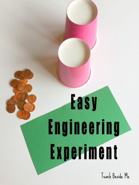 Elementary Engineering Projects, Make 3d Shapes, Kids Engineering Projects, Experiments For Kids Easy, Stem Engineering Activities, Engineering Crafts, Paper Bridge, Strength Of Materials, Paper Tower