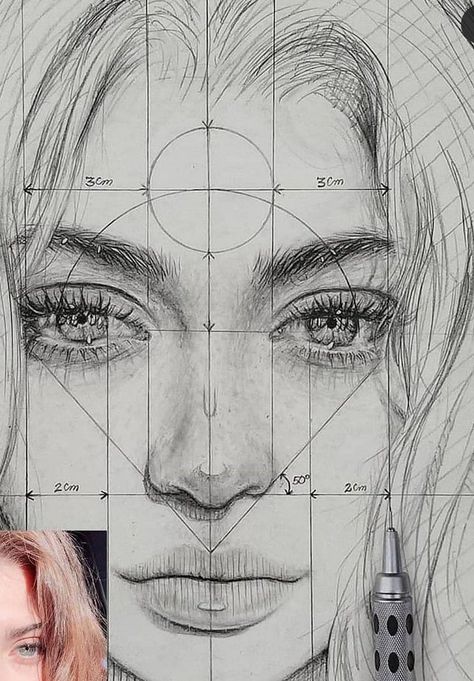 Face Proportions Drawing, Drawing Beginners, Pencil For Drawing, Best Mechanical Pencil, Tutorial Drawing, Head Drawing, 얼굴 드로잉, Mushroom Drawing, Cute Easy Doodles