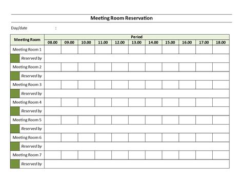 Meeting Rooms Reservation sheet - Are you managing several meeting rooms and you need to have a daily overview of all reservations? Download this Meeting Rooms Reservation sheet template now! Meeting Room Booking System, Dance Coloring Pages, Room Reservation, Sheet Template, Free Invitation Templates, Spreadsheet Template, Fun Worksheets, Meeting Rooms, Schedule Template