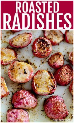 Substitute For Potatoes, Roasted Radishes Recipe, Radishes Recipe, Radish Recipe, Roasted Radishes, Radish Recipes, Low Carb Lifestyle, Low Carb Side Dishes, Low Carb Sides