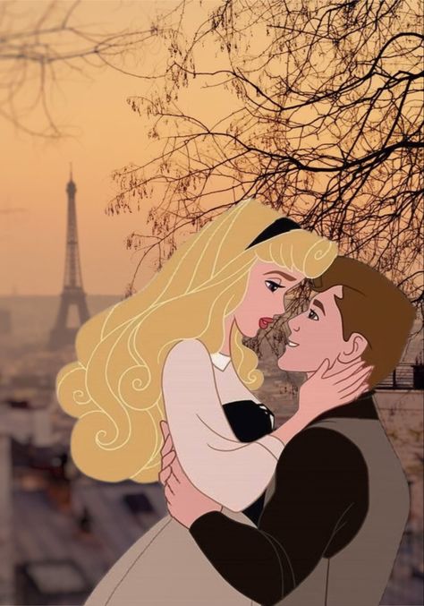 Aesthetic Aurora Disney, Disney Couple Wallpaper, Disney Princess And Princes, Disney Couples Wallpaper, Disney Love Couples, Disney Princess Couples, Disney Princess And Prince, Disney Princess Kiss, Love In Disney