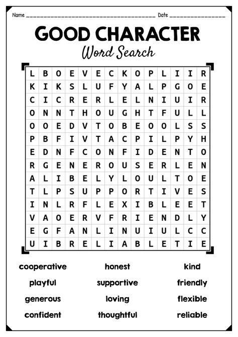 Elementary Word Search, Word Search Grade 2, Words Search Worksheet, Find The Words Worksheet, Cute Word Search, Friendship Word Search, Feelings Word Search, Free Word Search Printables, Emotions Word Search