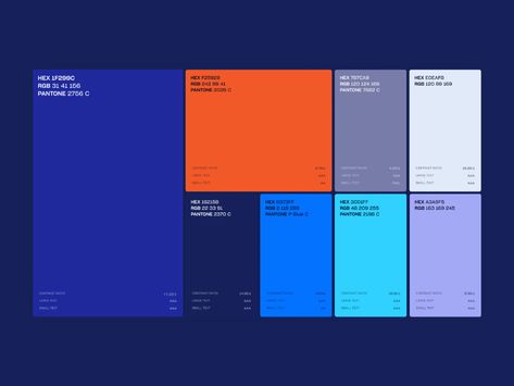 Tech Brand Color Palette, Color Palette Layout Design, Modern Tech Color Palette, Colorful Palette Color, Corporate Colour Palette, Six Color Palette, Color Palette Layout, Tech Color Palette, Edgy Color Palette