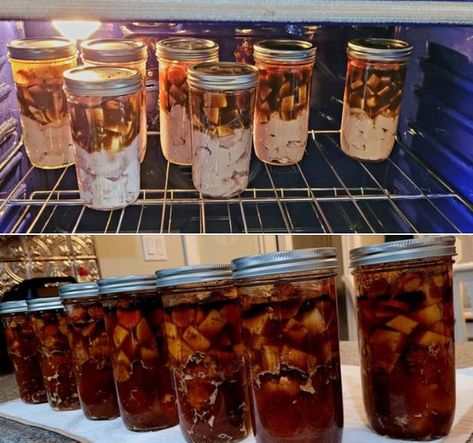 Oven Canning: A Traditional Method for Preserving Delicious Recipes Canning Meat In The Oven, Oven Canning Meat, Canning In The Oven, Canning In Oven, Oven Canning Recipes, Oven Canning Method, Amish Canning Recipes, Canning Pasta Sauce, Canning Venison