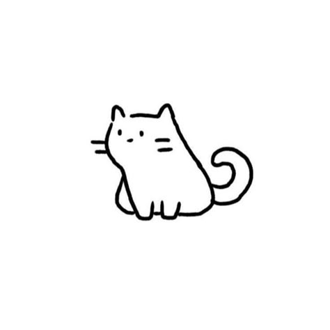 Cat Doodles, Easy Doodles, Cat Drawings, Cute Doodle, Doodles Drawings, Cute Doodle Art, Mini Drawings, Cute Doodles, Doodle Art