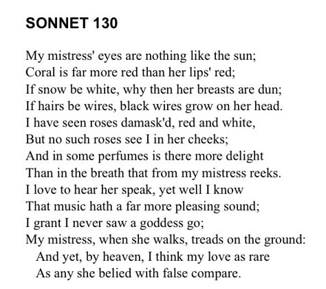 Shakespeare - Sonnet 130  **My favorite since I was in high school** William Shakespeare Sonnets, Poetry Competition, Shakespeare's Sonnets, Shakespeare Love, Shakespeare Sonnets, Shakespeare Quotes, Beautiful Poetry, Poetry Reading, The Bard