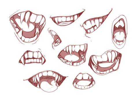 Mouth Reference, Anime Mouth, Mouth Drawing, Art Help, Drawing Refs, Cartoon Faces, Art Refs, Drawing Stuff, Drawing Tutorials