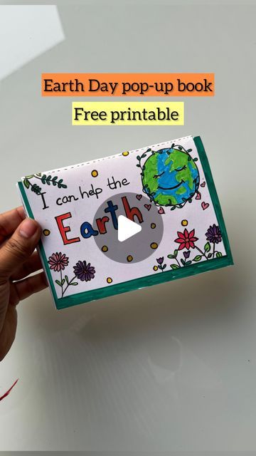 Water On Earth Activities, Save The Earth Projects For Kids, Save Earth Project, Natural Resources Project, I Can Help The Earth, Save Water Save Earth, Natural Resources Activities, Pop Up Craft, Environmental Projects