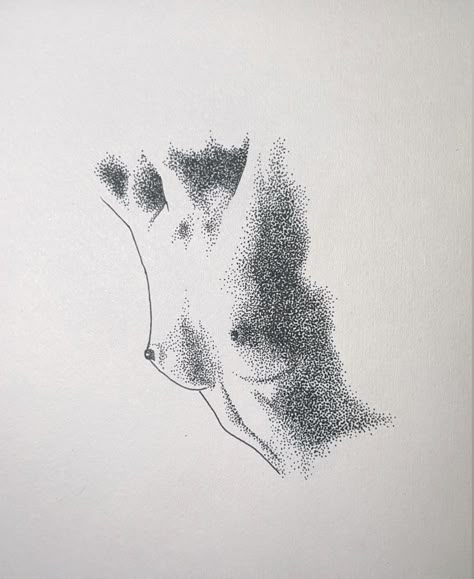 Drawing With Points, Stippling Reference Photo, Simple Dot Work Tattoo, Pointalism Tattoo Design, Simple Pointilism Art, Tiny Stick N Poke, Stipling Drawings Easy, Stipling Ideas Easy, Stippling Art Ideas Easy